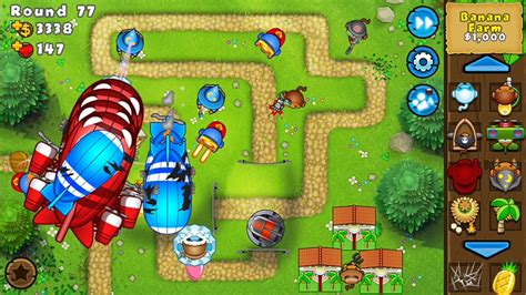 Balloon tower defense 3 unblocked - Use your mouse to placebuy towers. Weclome to Bloons Tower Defense 3! Click on stuff on the right to buy it. On easy, stuff is quite cheap to buy and you have 100 lives. The monkeys are back to defend an onslaught of multicolored balloons careening down the track, with a few new bloons added to the arsenal.